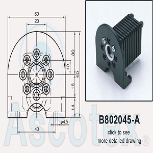 Bộ tạo lực căng Ascotex B802045-A Weight Tensioners